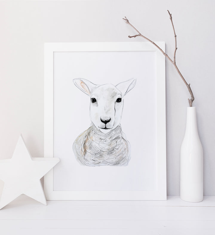 Illustration - Farm Animals - Sheep