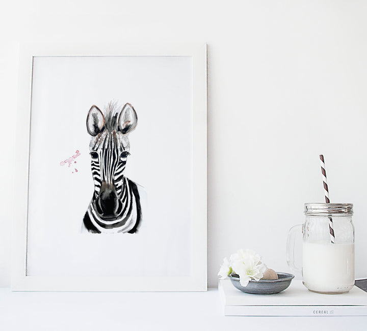 Illustration - Savannah animals - Zebra