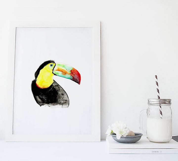 Illustration - Oiseaux - Toucan