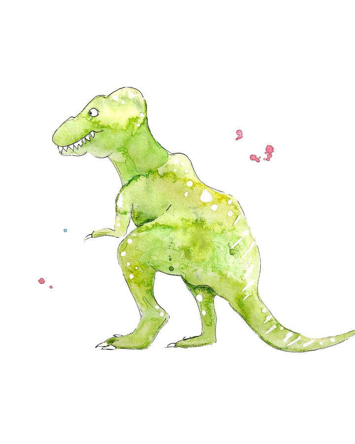Illustration - Dinosaures -  Tyrannosaure