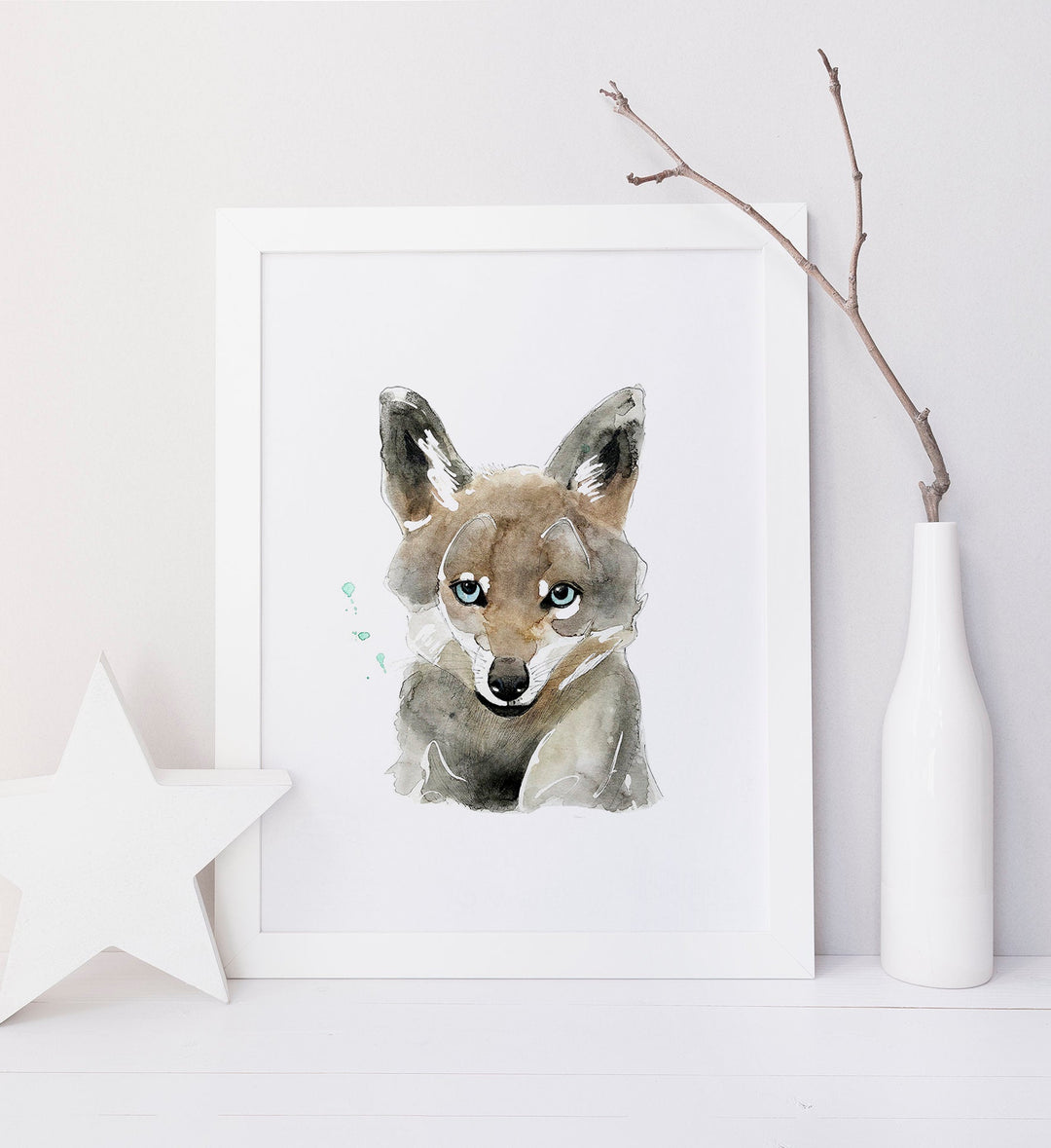 Illustration - Forest animals - Wolf