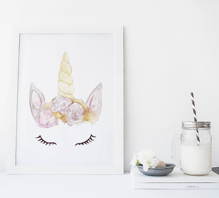 Illustration - Fantastic beasts - Flower unicorn