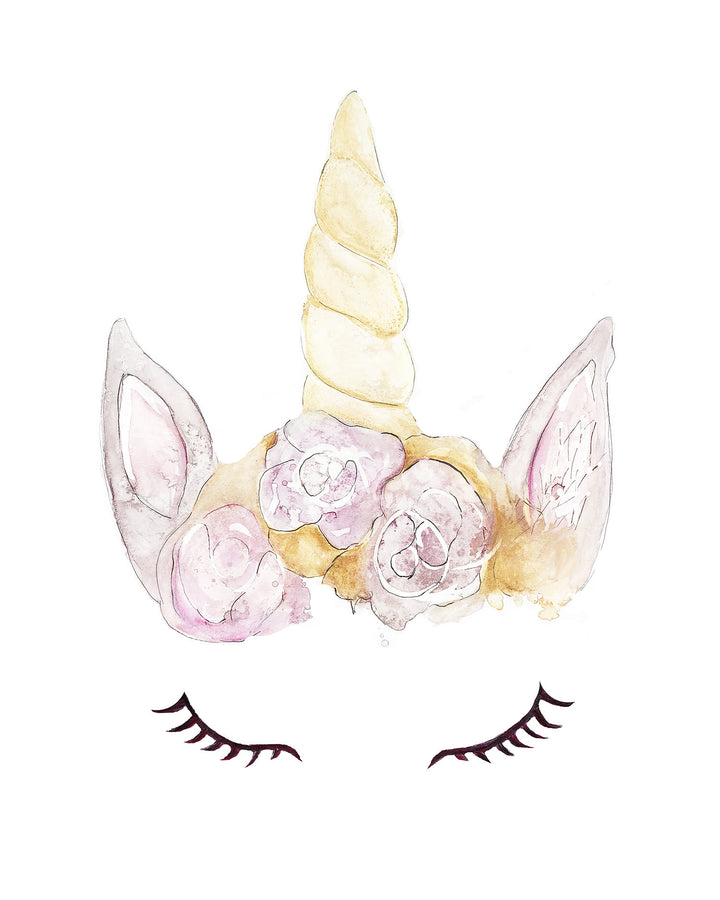 Illustration - Fantastic beasts - Flower unicorn